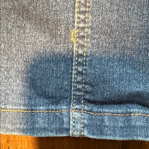 Classic Blue Denim Mini Skirt - Kids - Picture 7 of 10